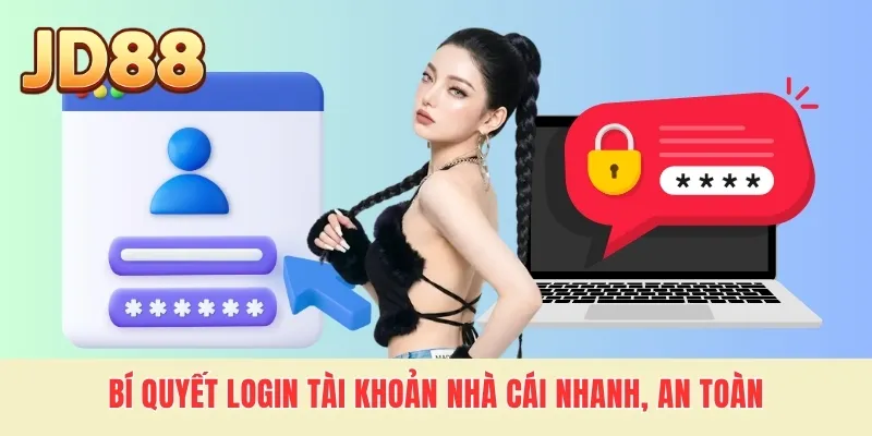 Bí quyết login tài khoản nhà cái nhanh, an toàn