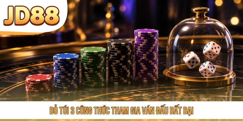 Bỏ túi 3 công thức tham gia ván đấu bất bại
