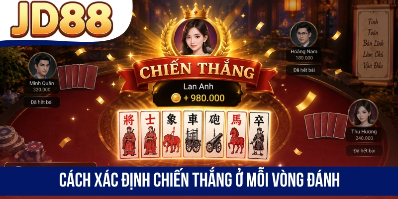 Cách xác định chiến thắng ở mỗi vòng đánh