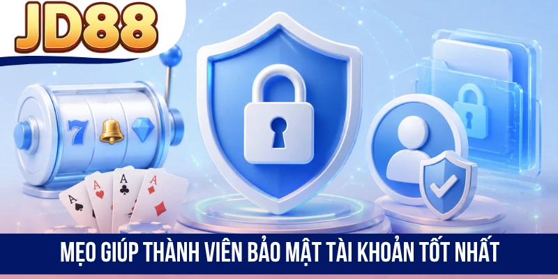 Mẹo giúp thành viên bảo mật tài khoản tốt nhất